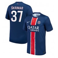 Paris Saint-Germain Milan Skriniar #37 Hemmatröja 2024-25 Korta ärmar